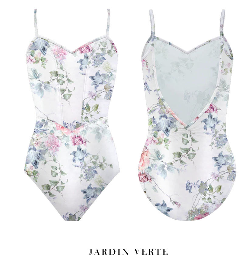 M～L DANSE DE PARIS レオタード JARDIN＊バレエ ダンス Danse de Paris - Exquisite Dancewear - Jardin Leotard — Shop